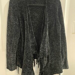 Shyanne Charcoal Knit Cardigan